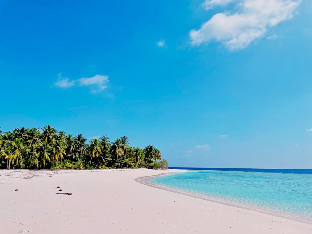 deserted island beach